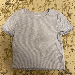 American Eagle Ribbed Crop Top